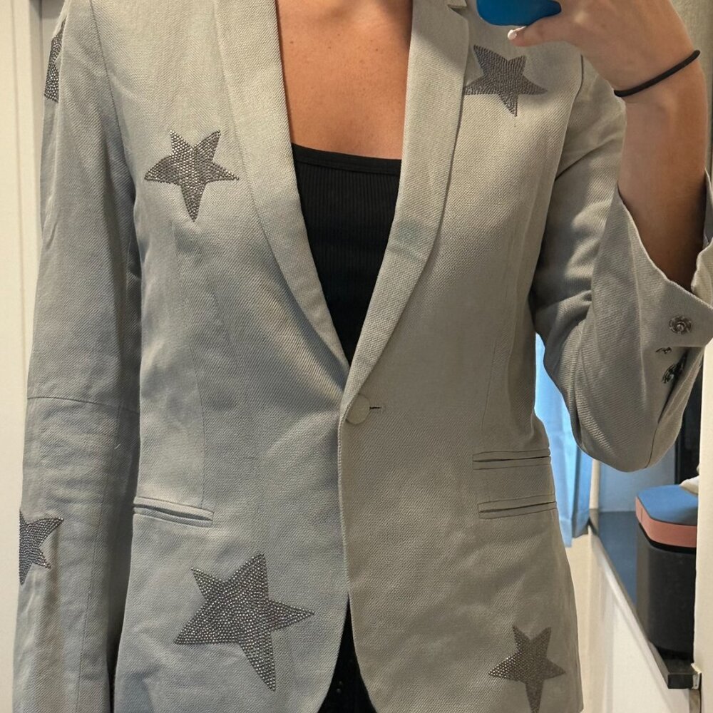 Zadig & Voltaire vintage starry blazer